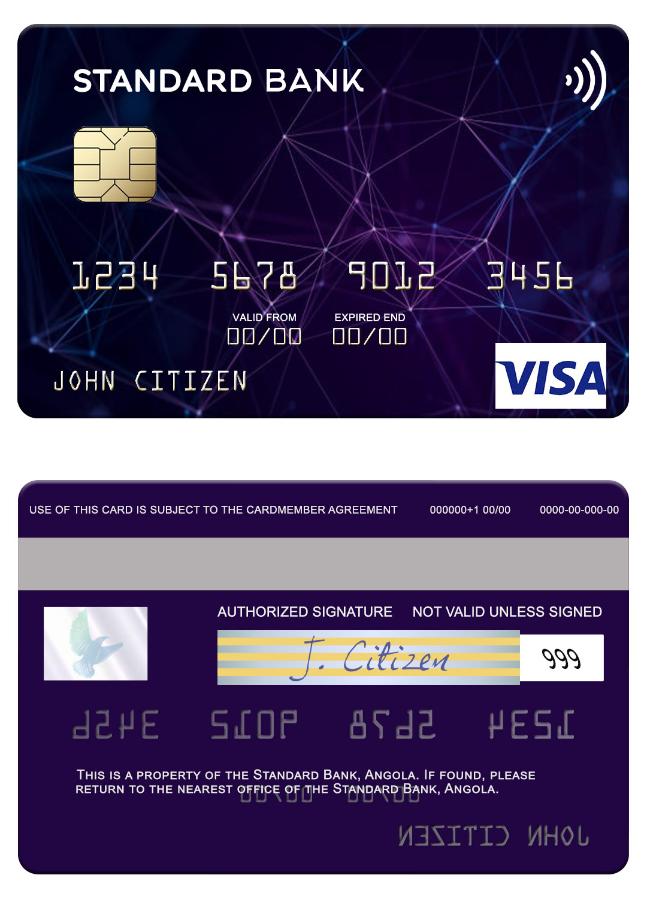 Angola Standard Bank visa card